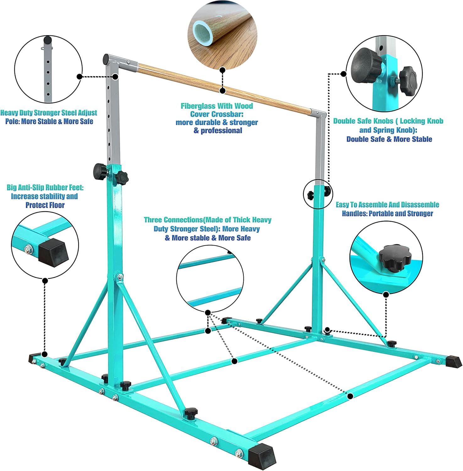 Gymnastic Bar Home - Top Selling Portable Professional Gymnastics Horizontal