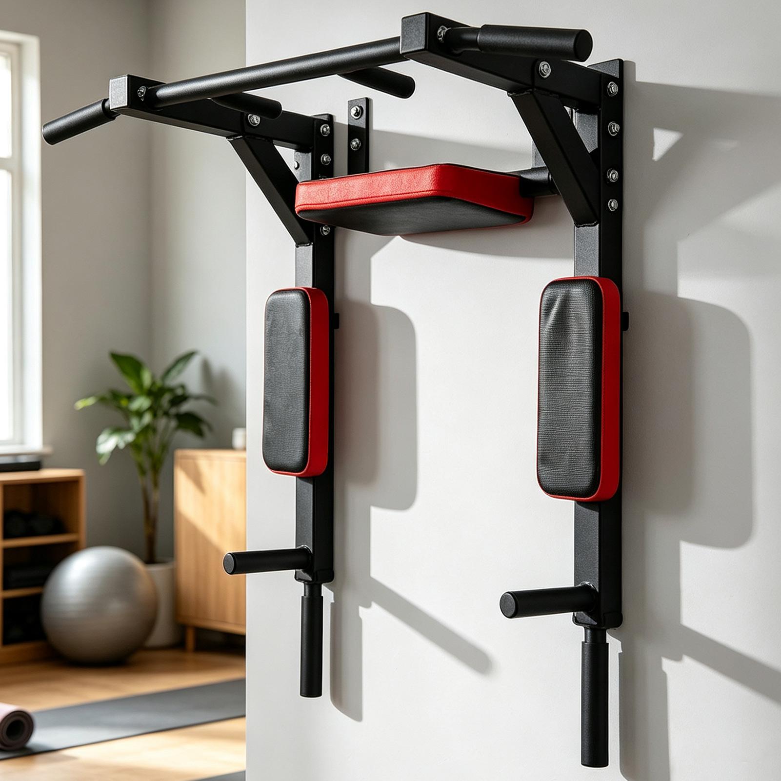 Gymnastic Bar Home - Wall-Mounted Pull-up Bar Fitness Horizontal Bar