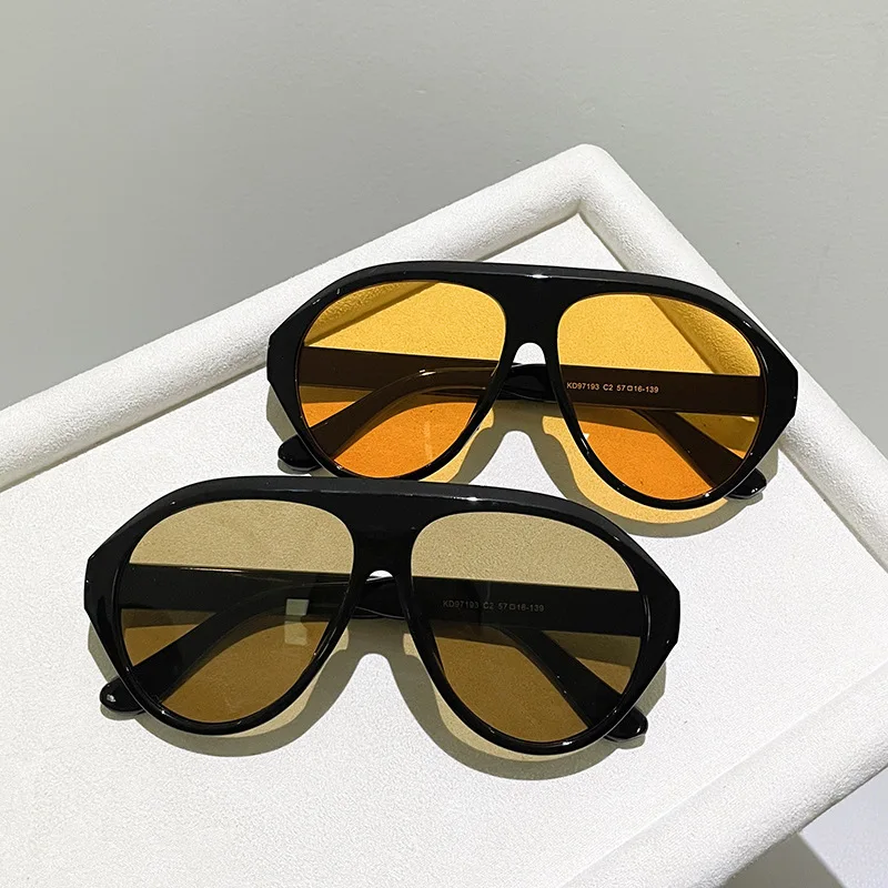 Fashion Oversized Pilot Sungla - Outdoor Sport Glasses recension och pris