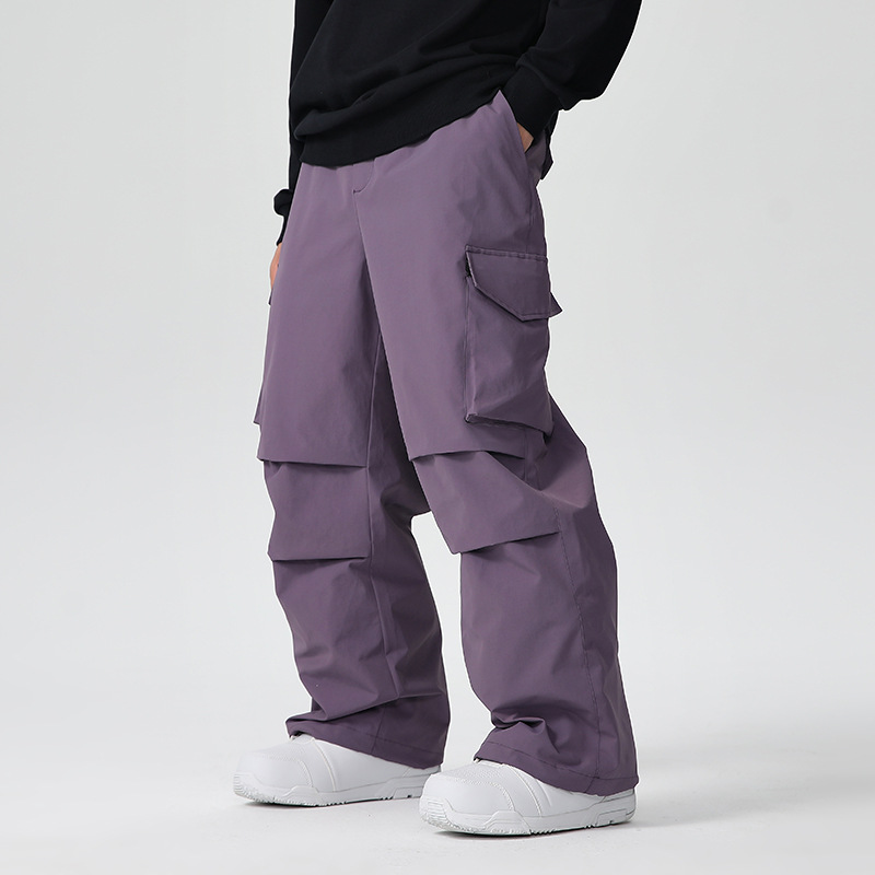 New Men Skiing Pants Solid Spo - Outdoor Sport Waterproof Pants recension och pris