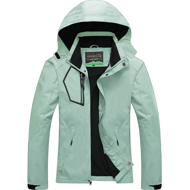 8XL Spring Autumn Jacket Women - Outdoor Sport Waterproof Jacket recension och pris