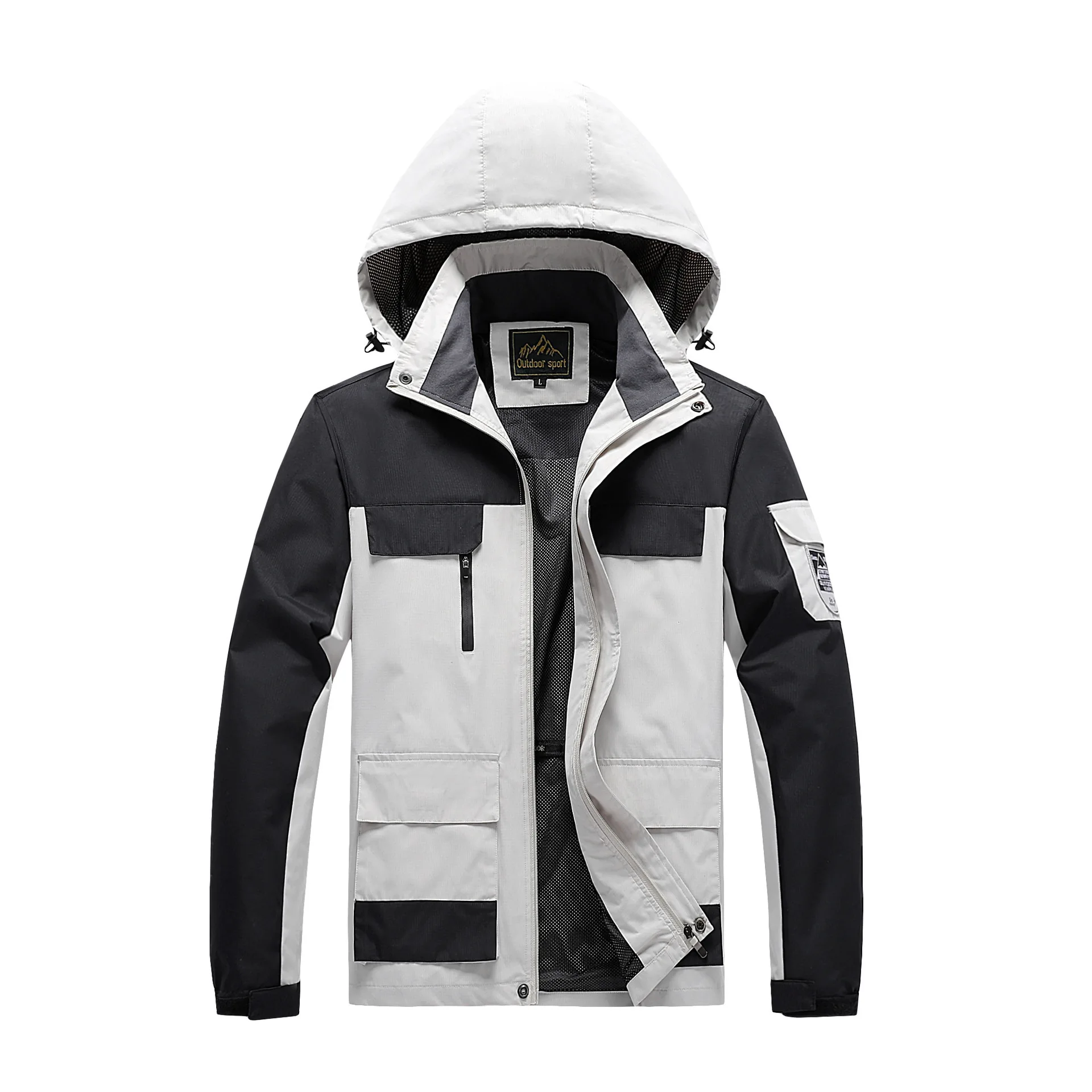 8XL Spring Autumn Jacket Women - Outdoor Sport Waterproof Jacket recension och pris