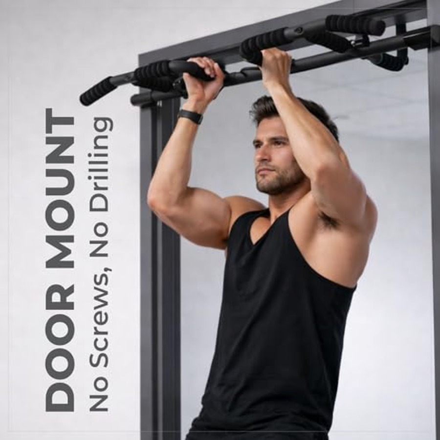 Doorway Pull Up Bar Set with S - Chin Bar Doorway recension och pris