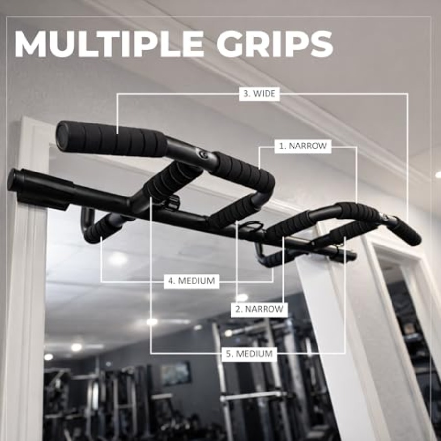 Doorway Pull Up Bar Set with S - Chin Bar Doorway recension och pris