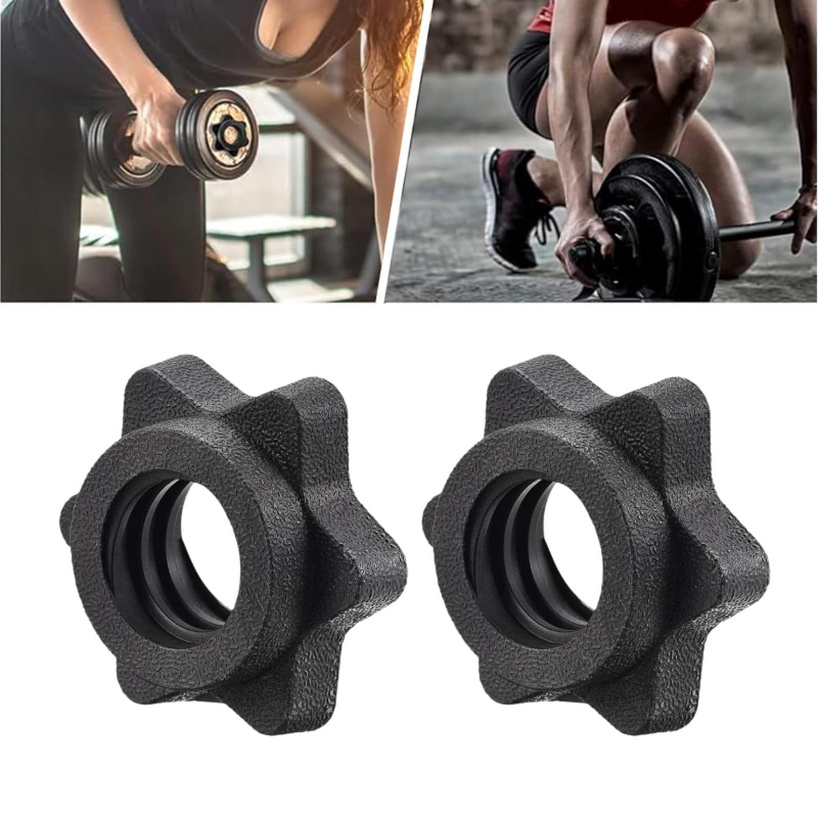 2Pcs Barbell Screw Collars Equ - Outdoor Sports Hall recension och pris