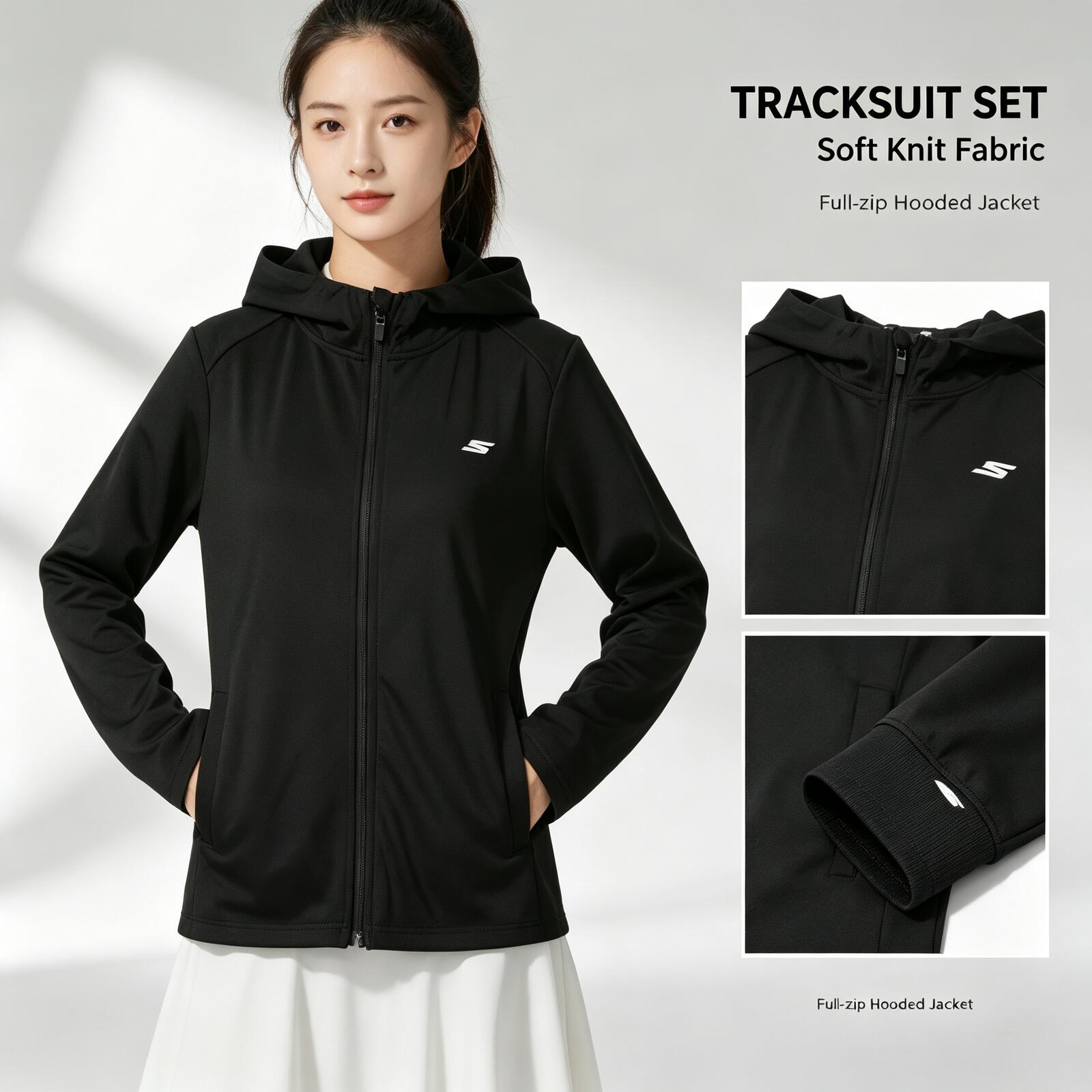 SKECHERS Women Lightweight Kni - Outdoor Sport Jacket Women'S recension och pris