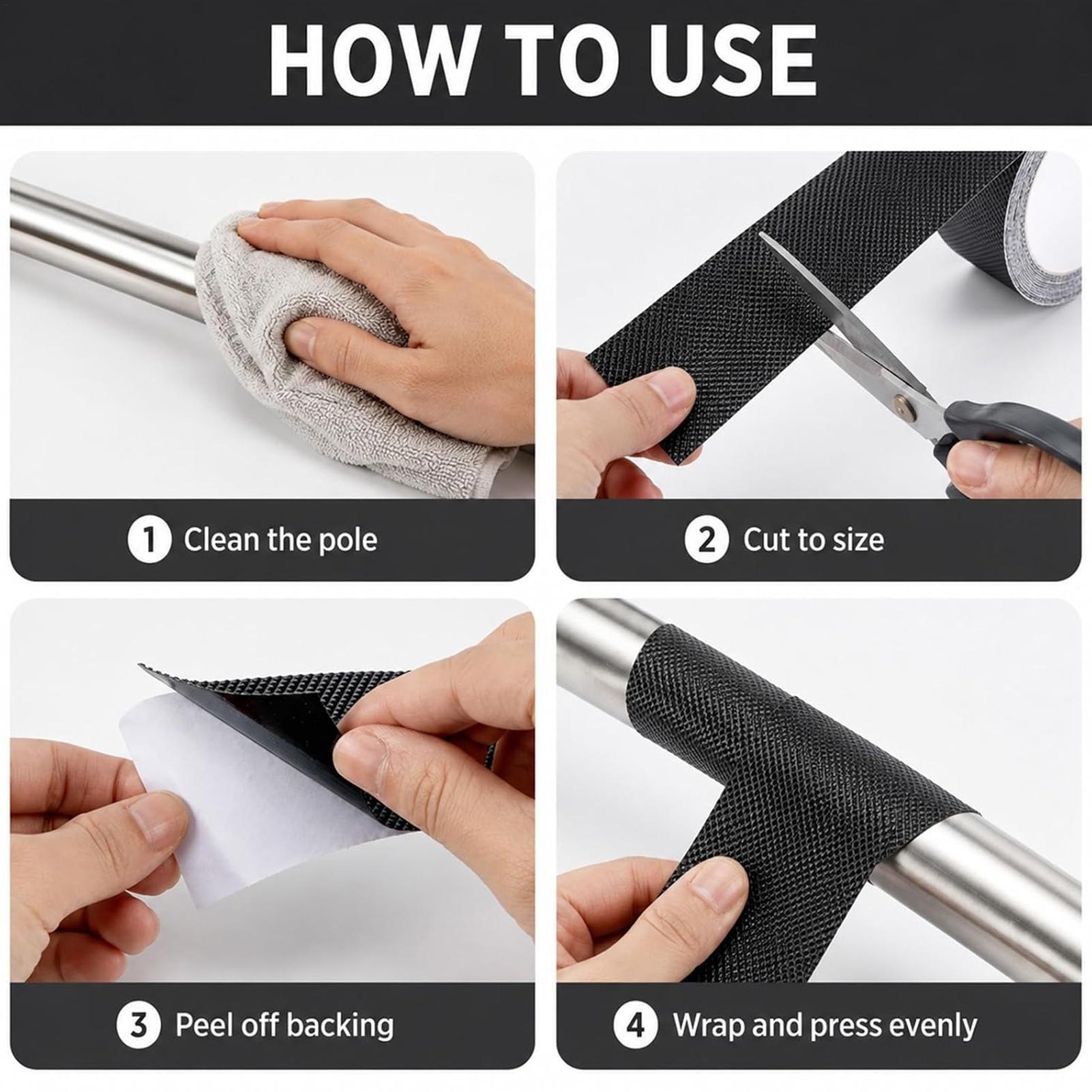 Pole Dancing Grip Tape Adhesiv - Gymnastic Bar Home recension och pris