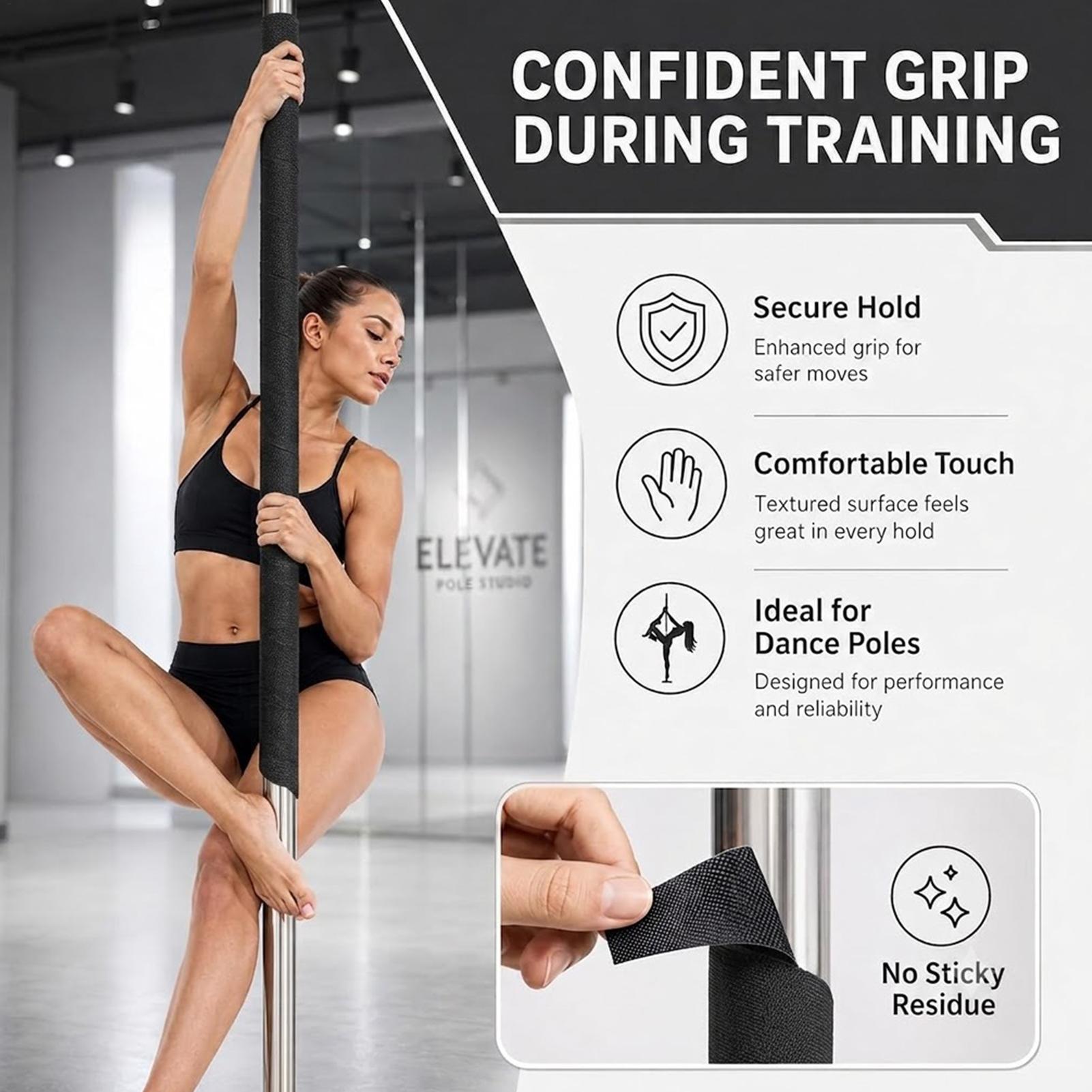 Pole Dancing Grip Tape Adhesiv - Gymnastic Bar Home recension och pris